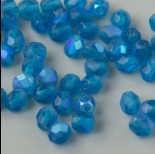 Zdjęcie - Fire Polish Matte Capri Blue AB (MX60080) 4mm